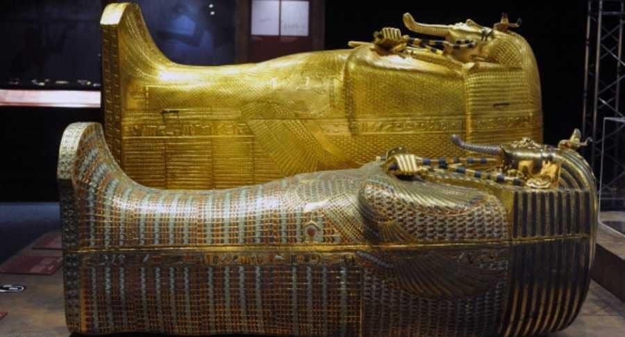 التوابيت الفرعونية-أرشيفية