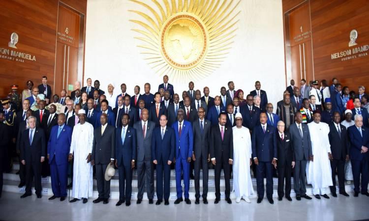إجتماع قادة دول الأتحاد الأفريقي