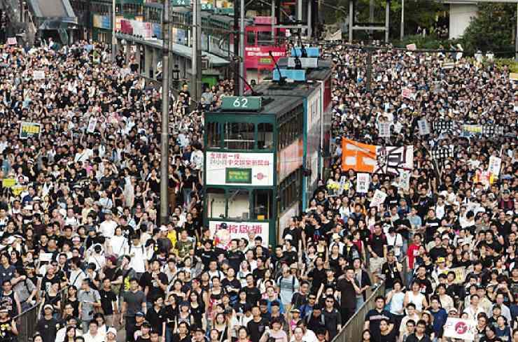 تظاهرات هونغ كونغ