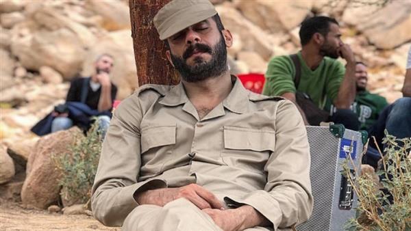 محمد فراج في كواليس فيلم الممر