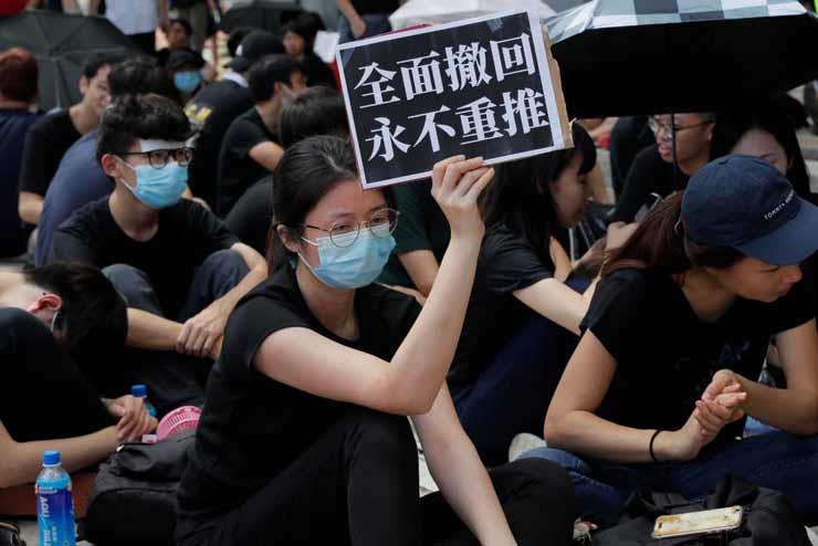 مظاهرات هونج كونج 