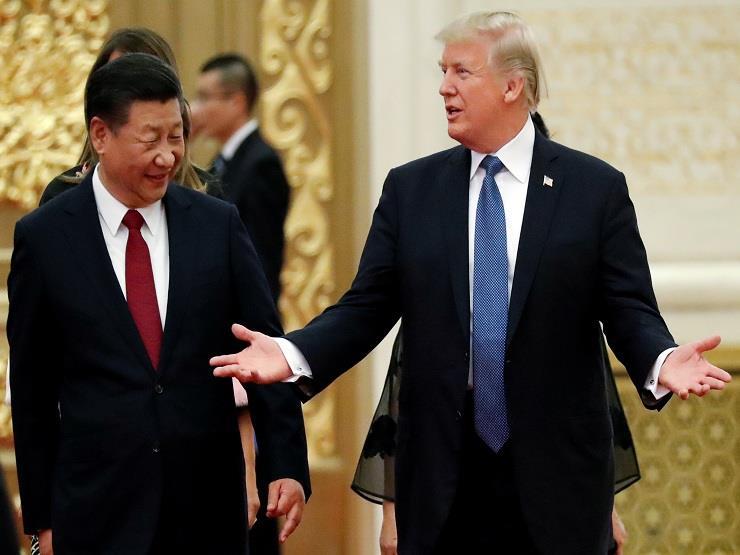 الرئيس الأمريكي دونالد ترامب ونظيره الصيني شي جين 