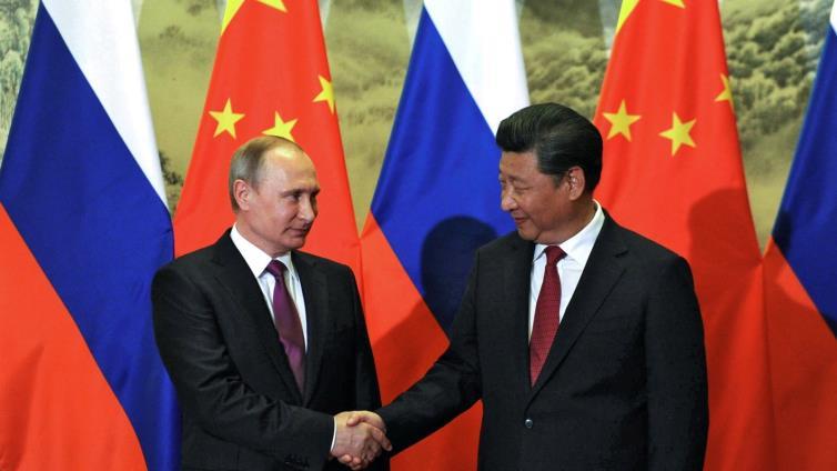بوتين ونظيره الصيني