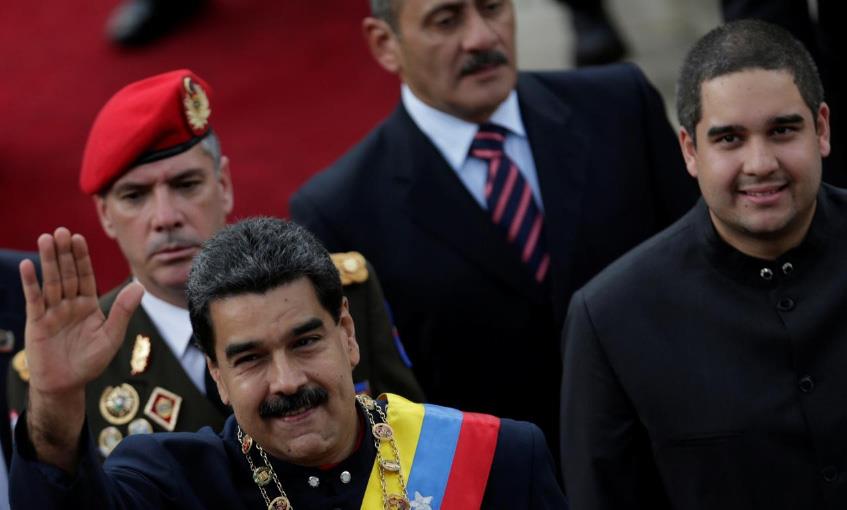 الرئيس الفنزويلي ونجله