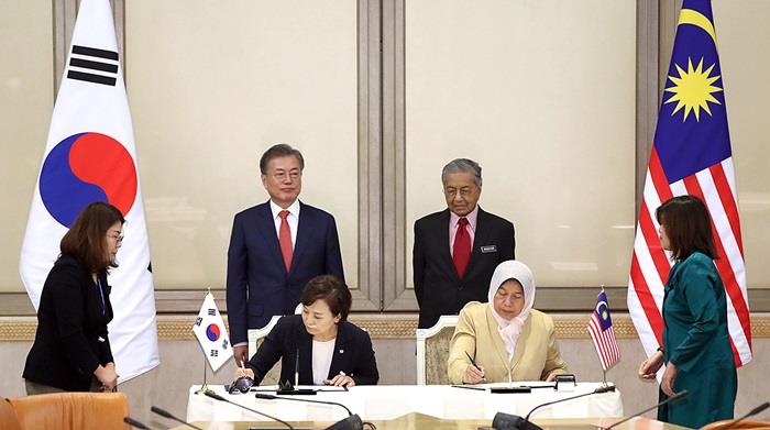 ماليزيا وكوريا الجنوبية تبدآن مفاوضات اتفاقية التج