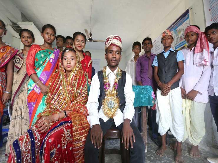 من أجل إنهاء زواج الأطفال يقوم مراهقون شباب من غوج