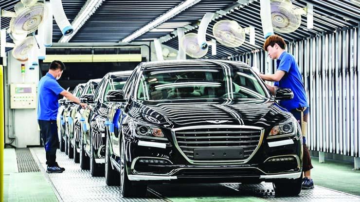 زيادة صادرات السيارات الكورية الجنوبية