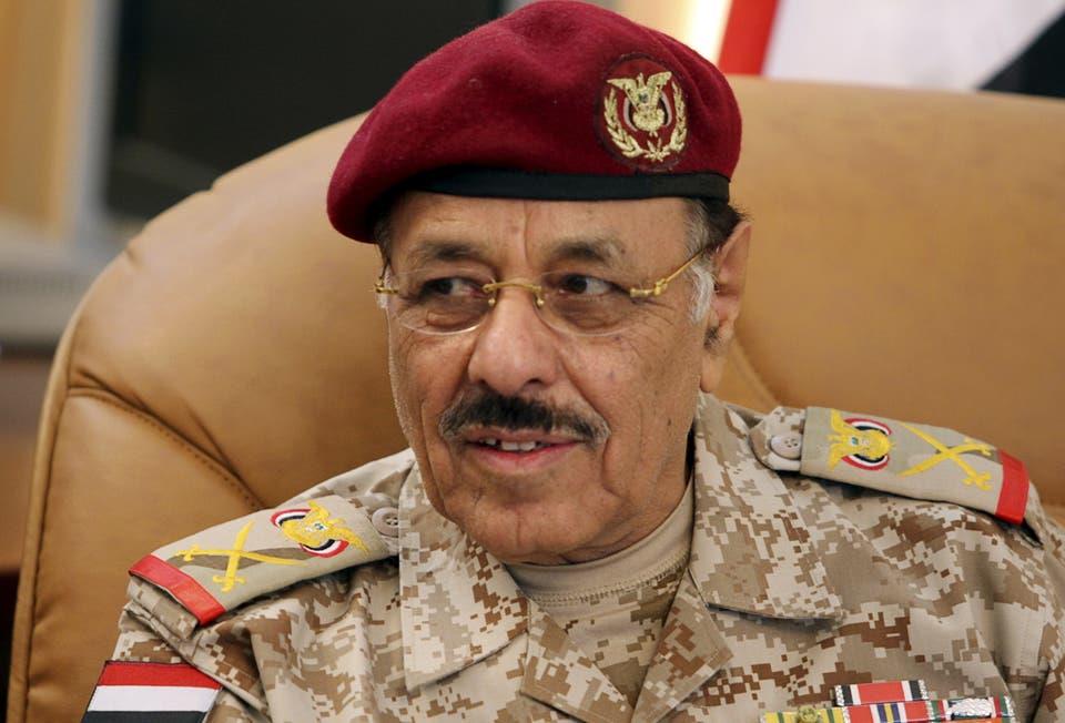 نائب الرئيس اليمني الفريق الركن علي محسن صالح