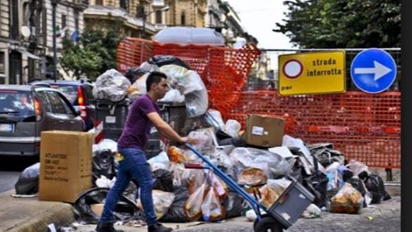 أزمة القمامة في روما