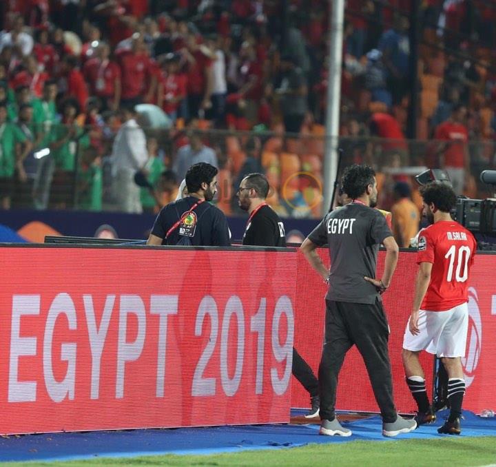 محمد صلاح عقب مباراة مصر وجنوب أفريقيا