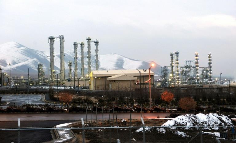 صورة من 15 كانون الثانييناير 2011 لمفاعل أراك الذي