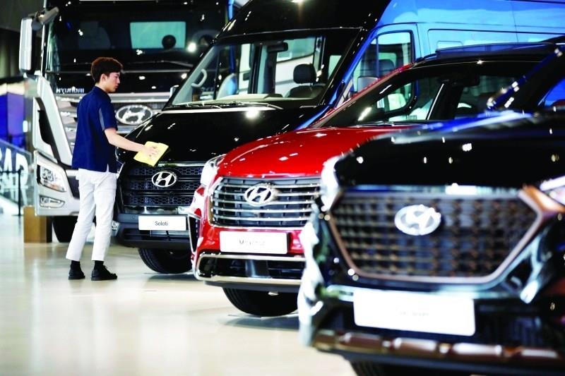 تراجع مبيعات شركات السيارات الكورية