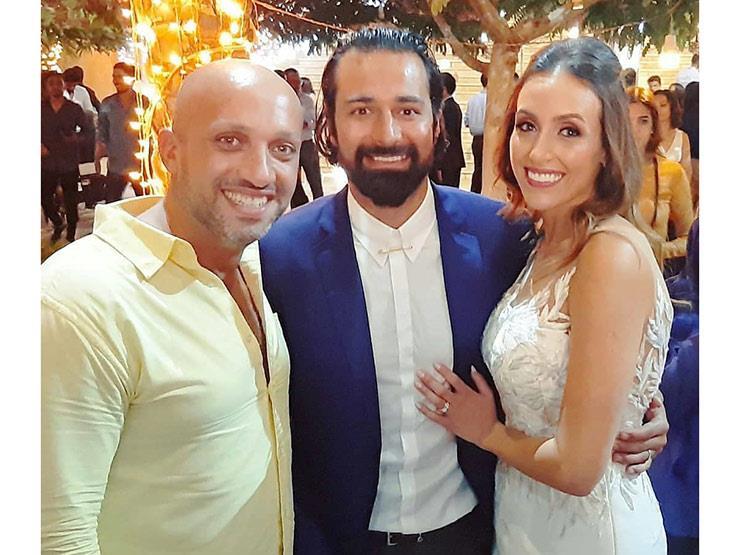 احمد حاتم وزوجته