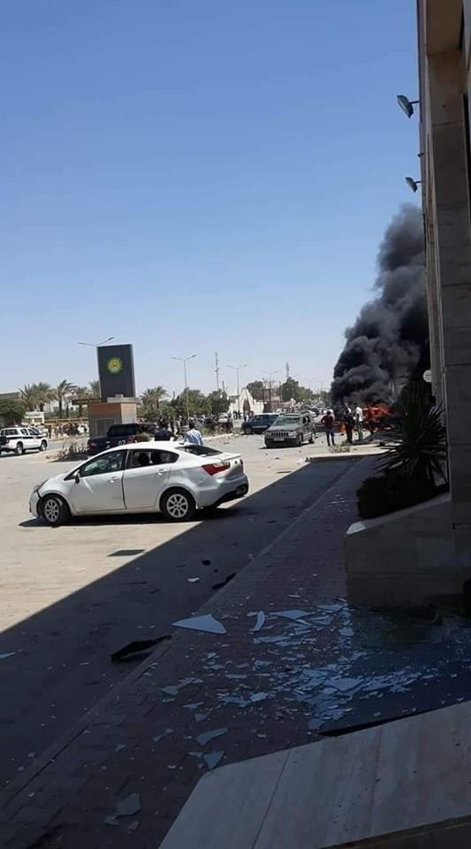 انفجار في مدينة بنغازي الليبية