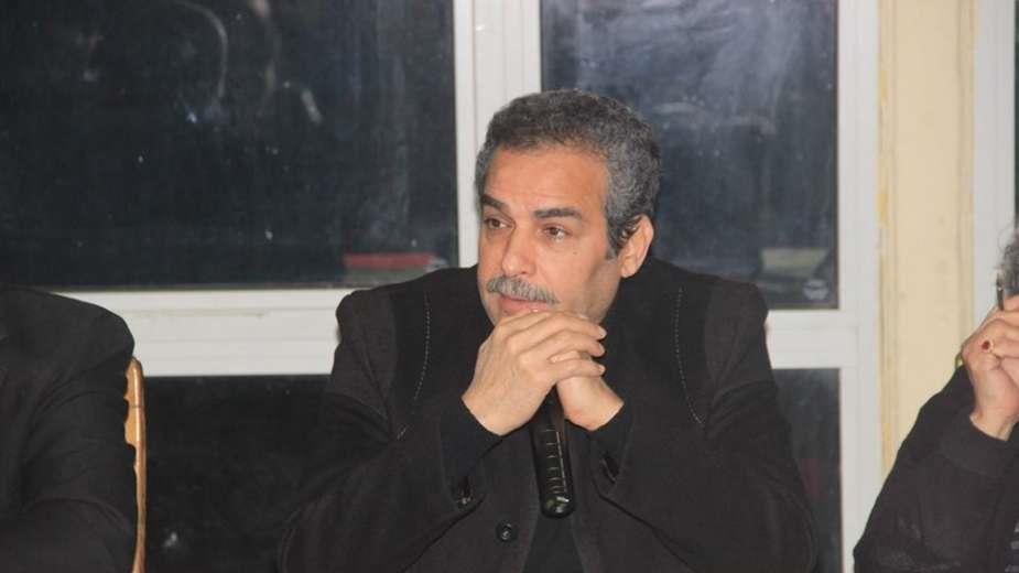 الفنان القدير أحمد عبدالعزيز رئيس المهرجان القومي 