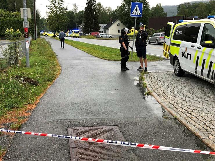 إصابة 4 أشخاص في هجوم طعن بالنرويج