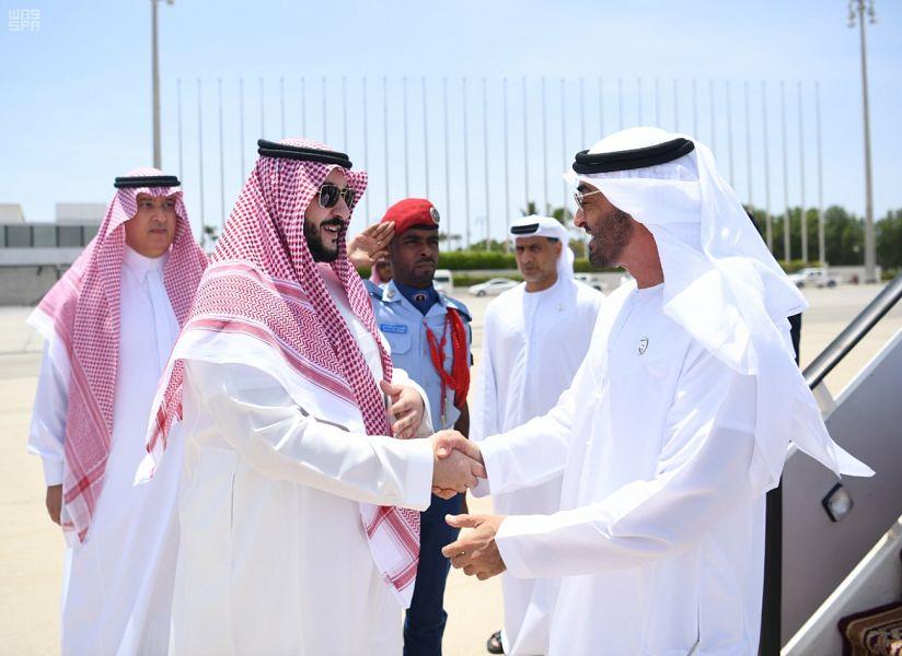 زيارة ولي عهد أبوظبي إلى السعودية