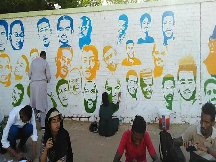 جداريات الثورة السودانية