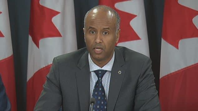 وزير الهجرة الكندي أحمد حسين