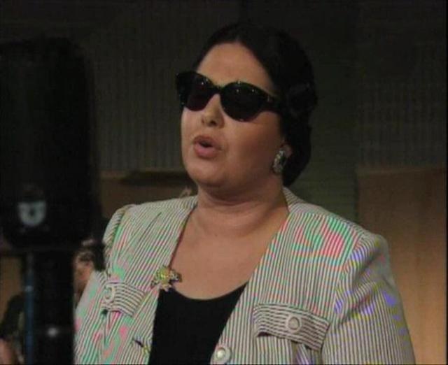 صابرين في دور أم كلثوم