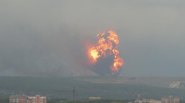 انفجار بمصنع لمعالجة الغاز