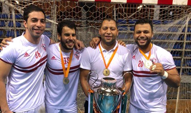 فريق كرة اليد بنادي الزمالك