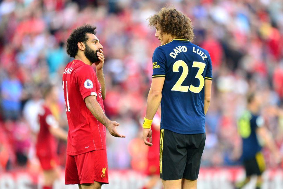 ديفيد لويز ومحمد صلاح