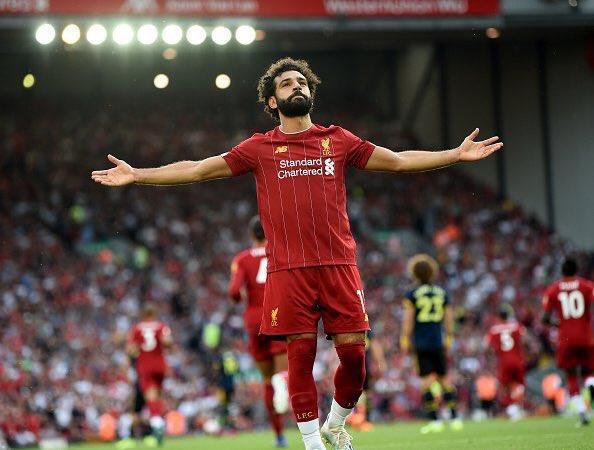 محمد صلاح لاعب ليفربول