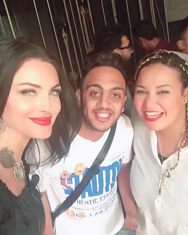 دارين حداد مع ويزو وأوس أوس