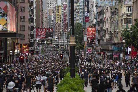 احتجاجت في هونج كونج