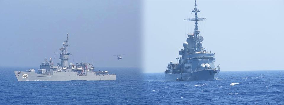 تدريب بحري للقوات البحرية المصرية والفرنسية