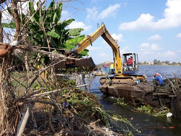 إزالة تعديات على نهر النيل - أرشيفية