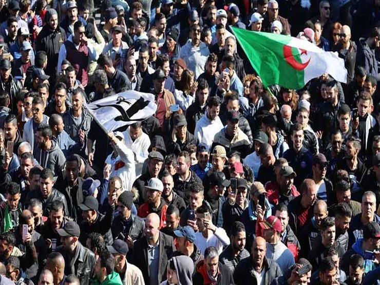 المظاهرات في الجزائر- أرشيفية                     