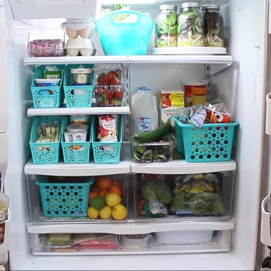 حيل وأفكار فعالة لتنظيم الأطعمة في الثلاجة