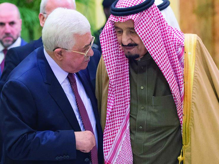 الرئيس الفلسطيني والملك سلمان