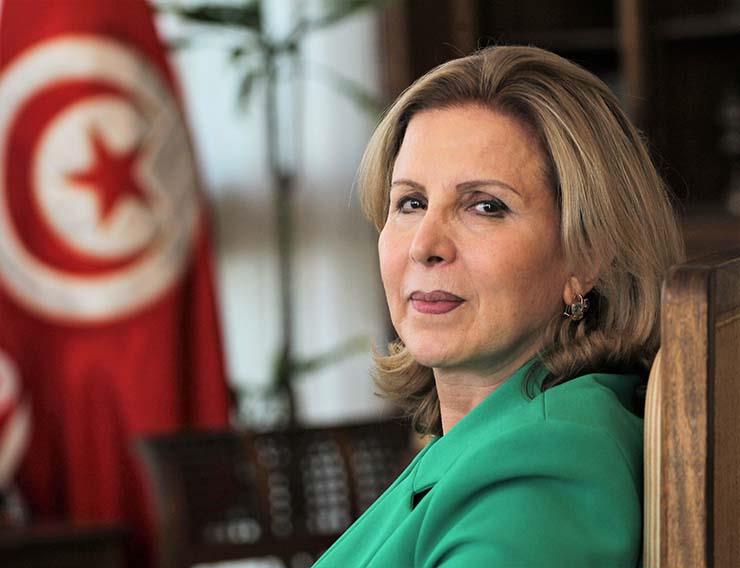 سلمى اللومي المُرشحة لرئاسة تونس