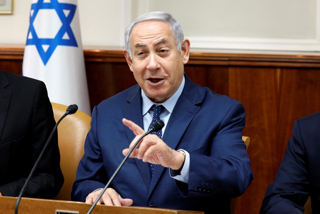 رئيس الوزراءالإسرائيلي بنيامين نتنياهو