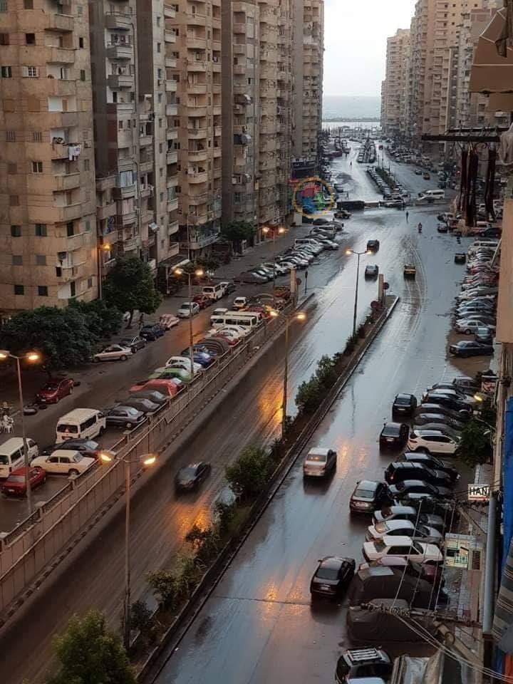هطول أمطار على الإسكندرية - أرشيفية