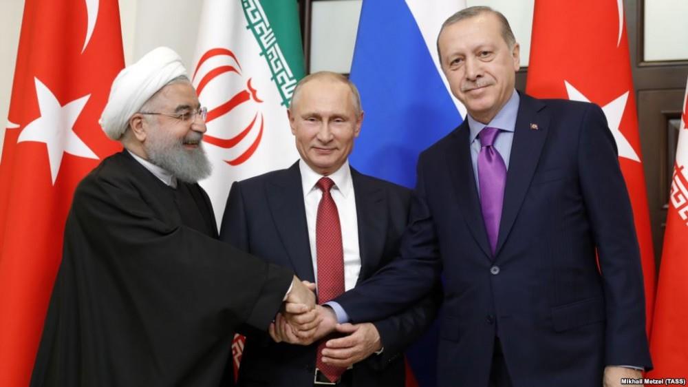 زعماء تركيا وروسيا وإيران _أرشيفية