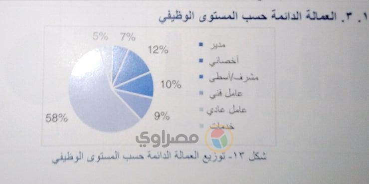 بيانات سوق العمل بمصانع الإسكندرية وحجم العمالة  (10)