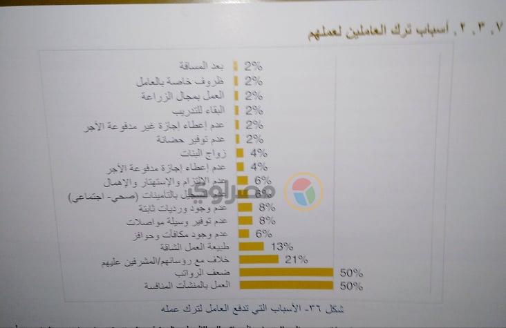 بيانات سوق العمل بمصانع الإسكندرية وحجم العمالة  (11)