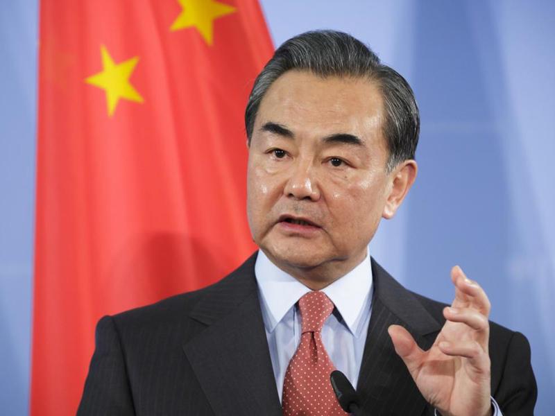 وزير الخارجية الصيني وانغ يي