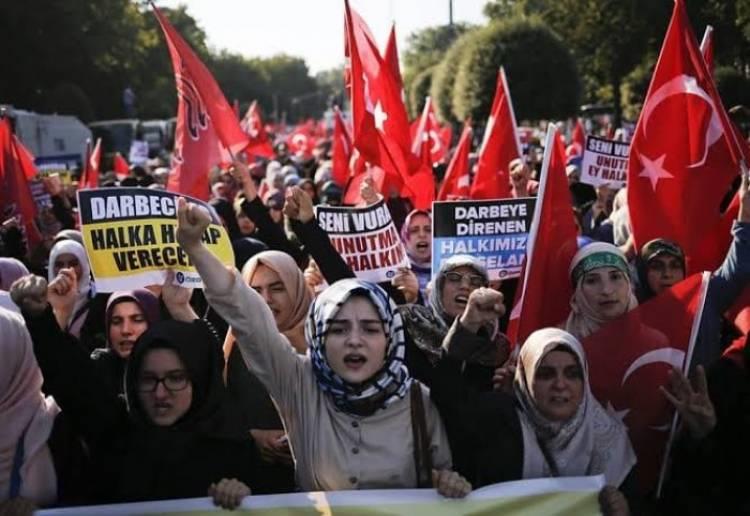 احتجاجات نسائية في تركيا