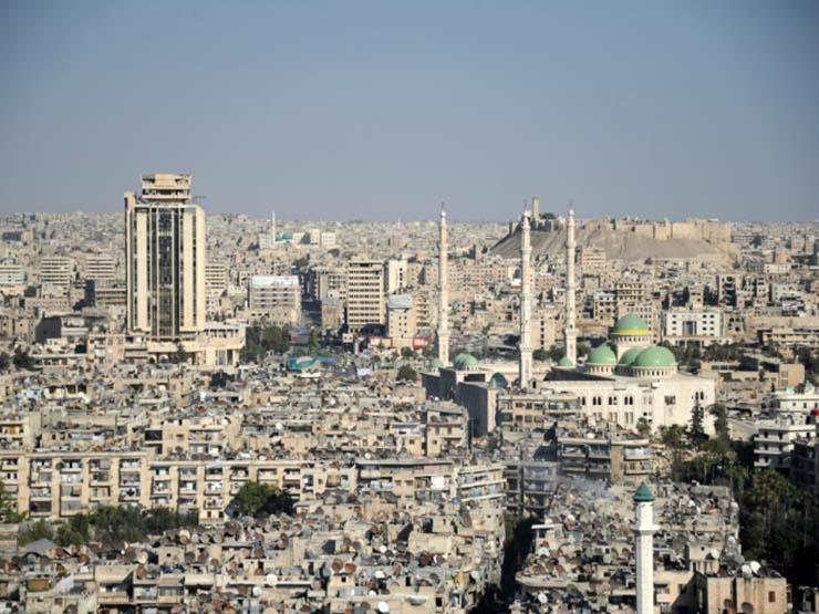 صورة عامة لمدينة حلب في 27 ايلولسبتمبر خلال جولة م