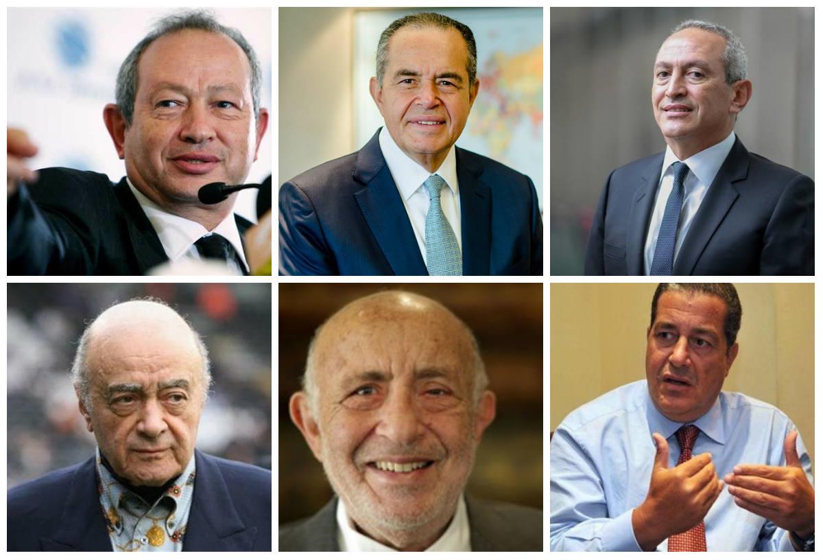 أغنى 6 مصريين والمسجلين بقائمة مليارديرات العالم