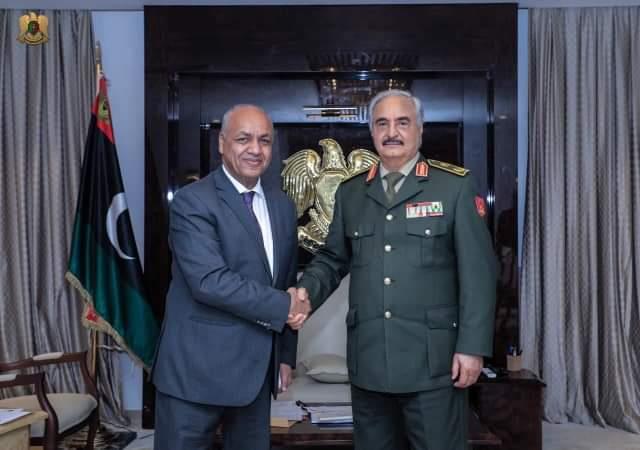 المشير خليفه حفتر القائد العام للجيش الوطني الليبي