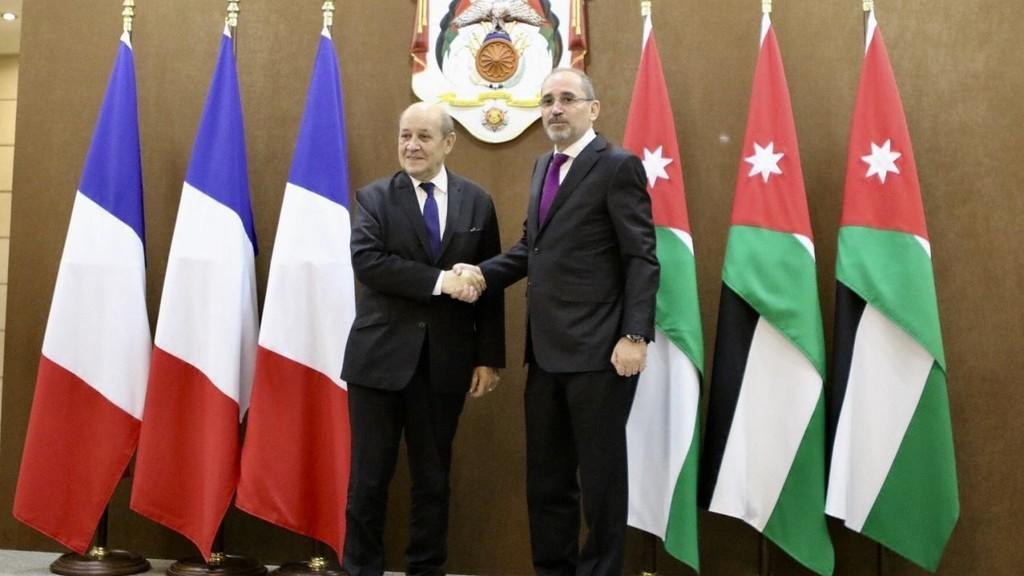 الأردن وفرنسا يؤكدان أهمية التحرك لإنهاء التوتر بم