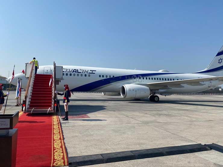 طائرة الوفد الاسرائيلي تصل البحرين