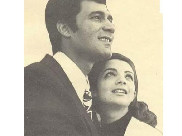 محمود ياسين وشهيرة