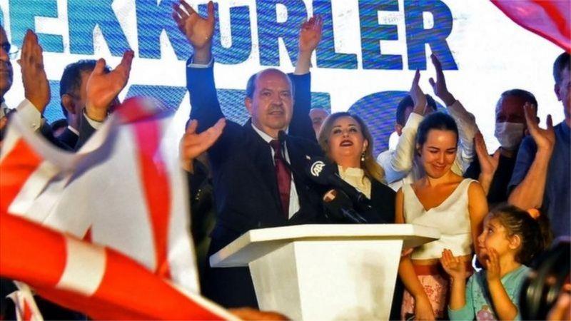 شكر إرسين تتار الرئيس التركي في خطاب النصر